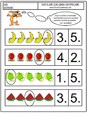 okul öncesi sıra kavram çalışmaları